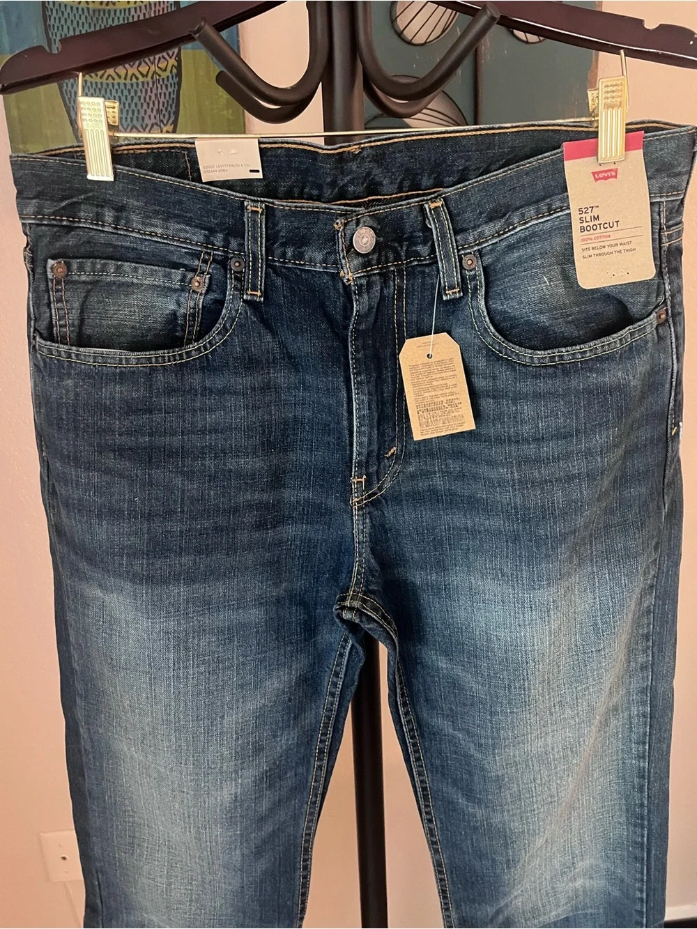 Levi's 527 Slim Bootcut Jeans - New With Tags - 34x34